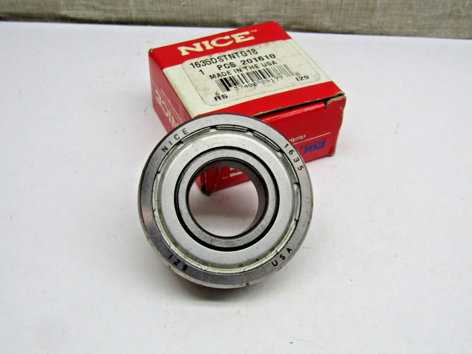 Nice 1635DS TNTG18 3/4″ X 1-3/4″ X 1/2″ Shielded Bearing