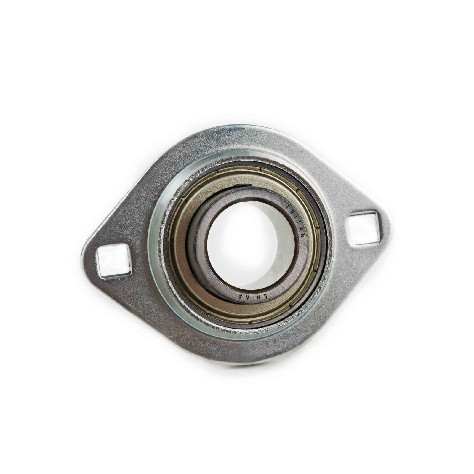 SBPFL205-14 2-Bolt Flange Mounted Bearing Unit, 0.875 in Bore, Dual Seal K-Type