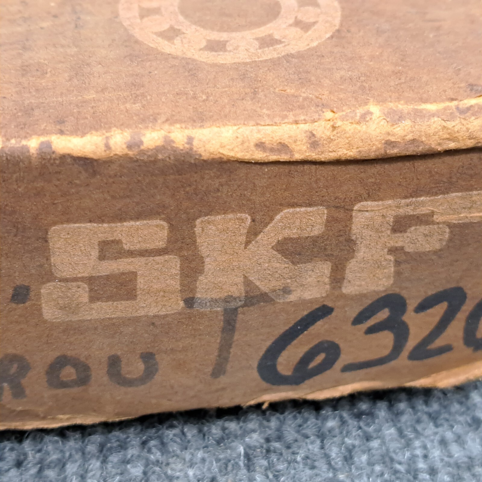 SKF 6320 Deep Groove Ball Bearing 100x215x47(mm) Made in France