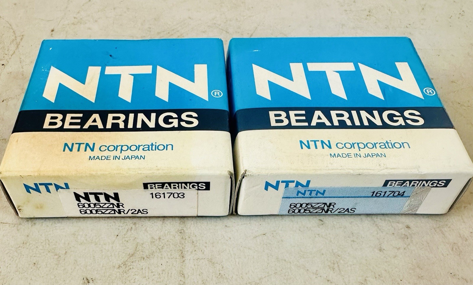 Lot Of 2! NTN Bearing 6005ZZNR/2AS