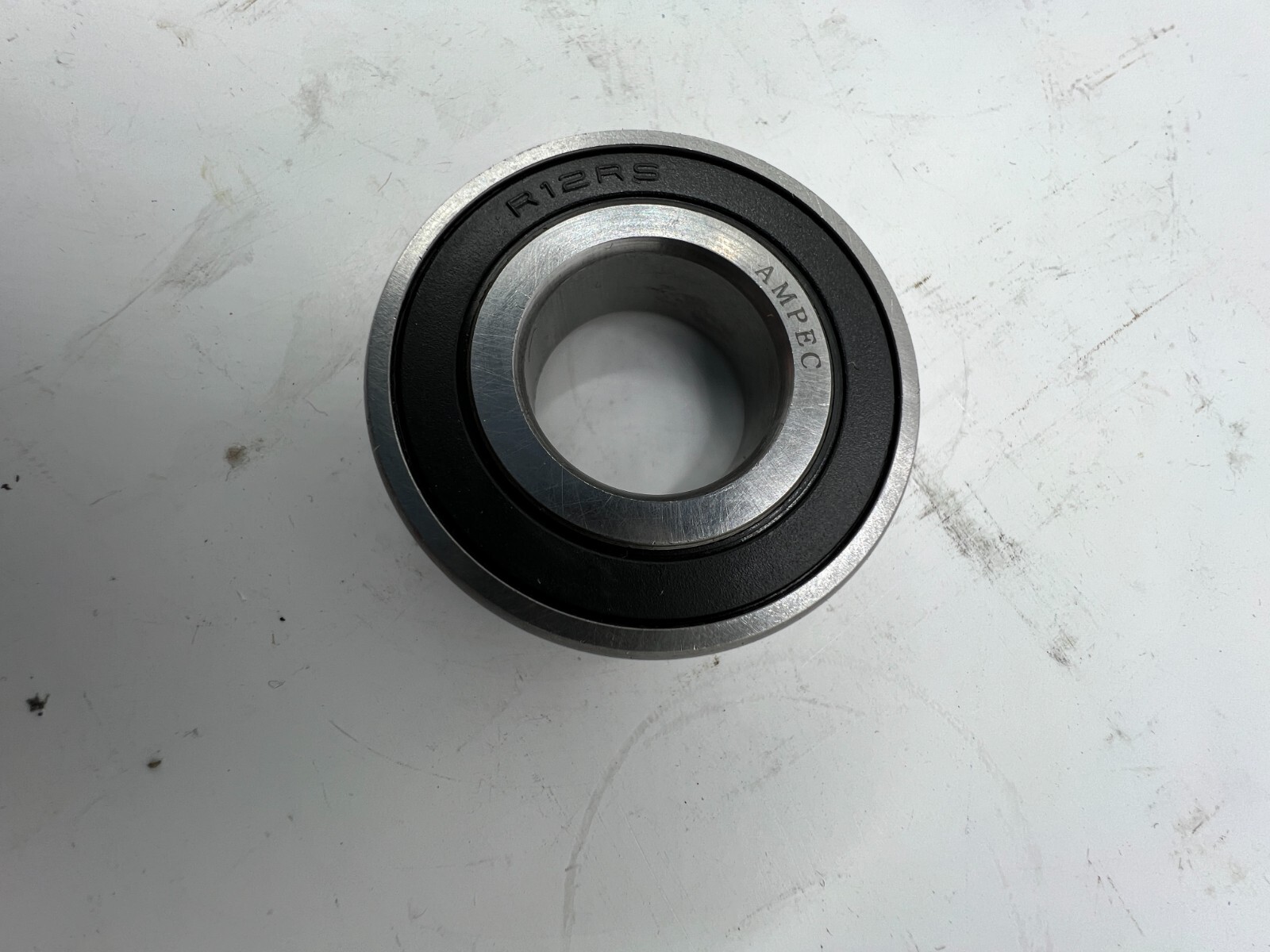 Pack of 10 Ampec R12RS Ball Bearing Sealed Black Silver