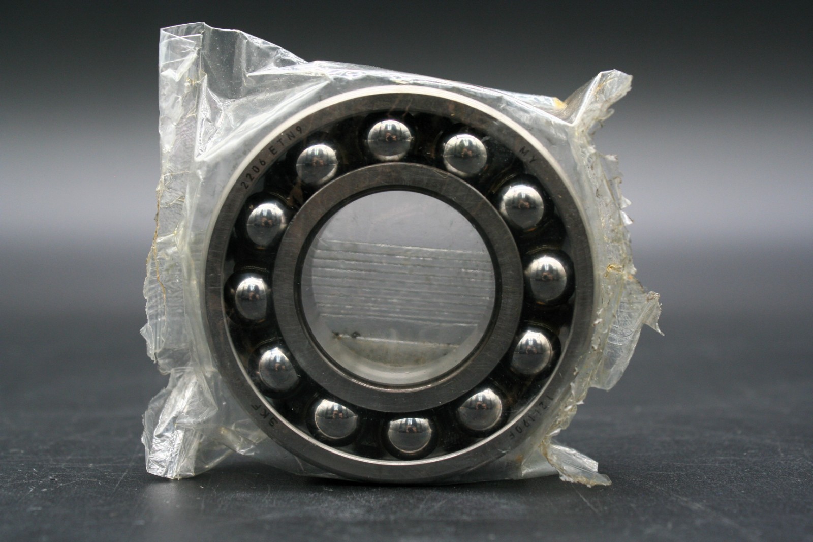 One (1) SKF 2206 ETN9 Self-Aligning Bearing 30MM ID NEW