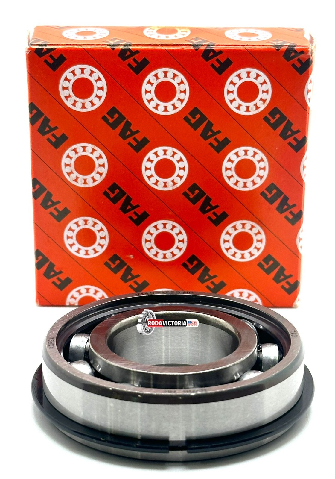 FAG 6206 NR BALL BEARING, OPEN TYPE, NO SEALS + SNAP RING 30x62x16mm