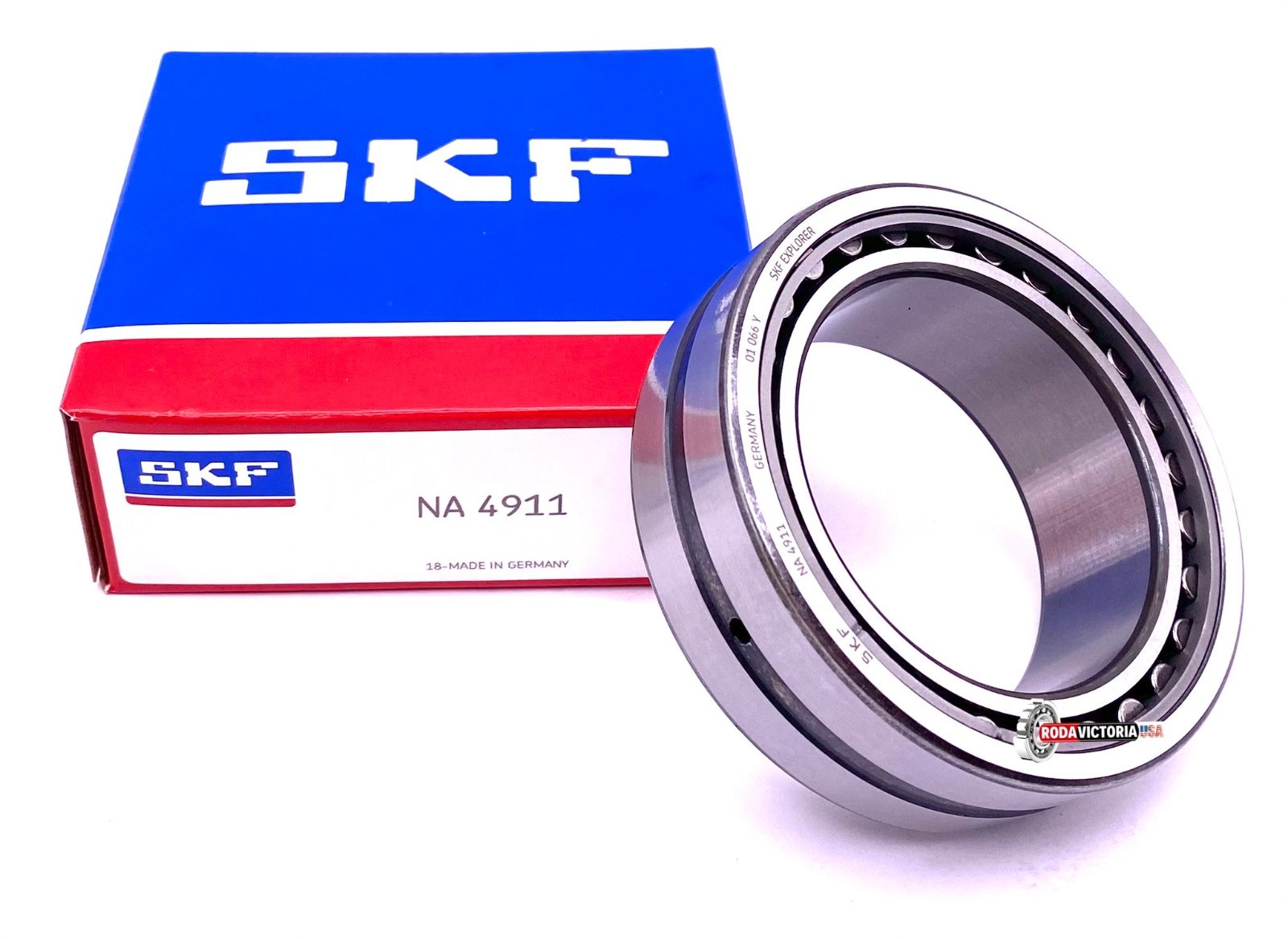 SKF Germany NA4911 Machined Needle Roller Bearing 55x80x25 mm
