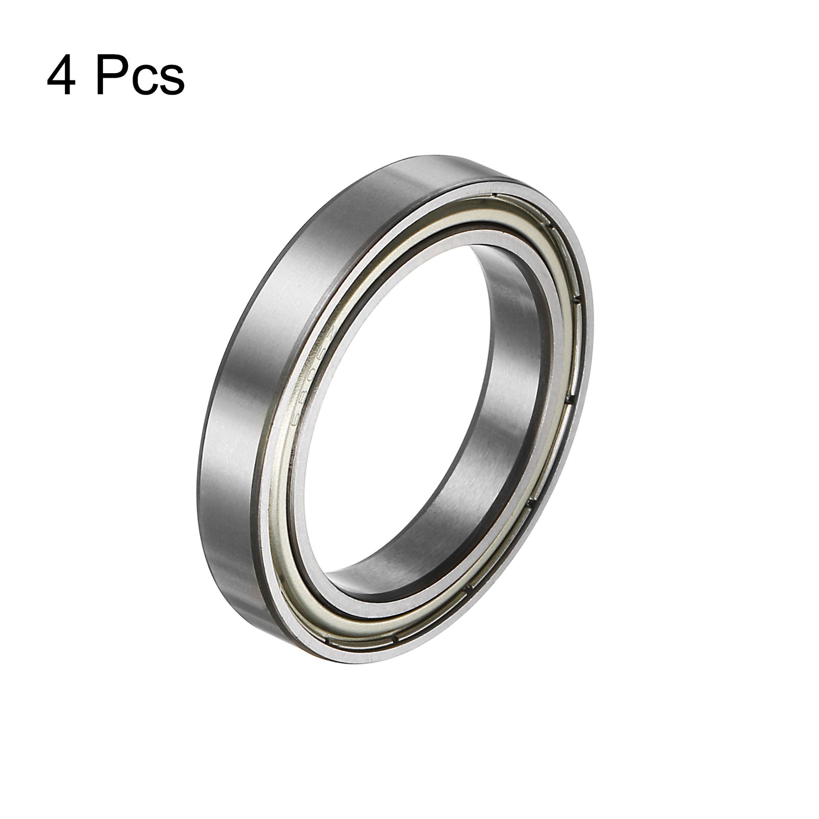 4pcs 6806ZZ Ball Bearings 30mmx42mmx7mm Chrome Steel Double Shielded