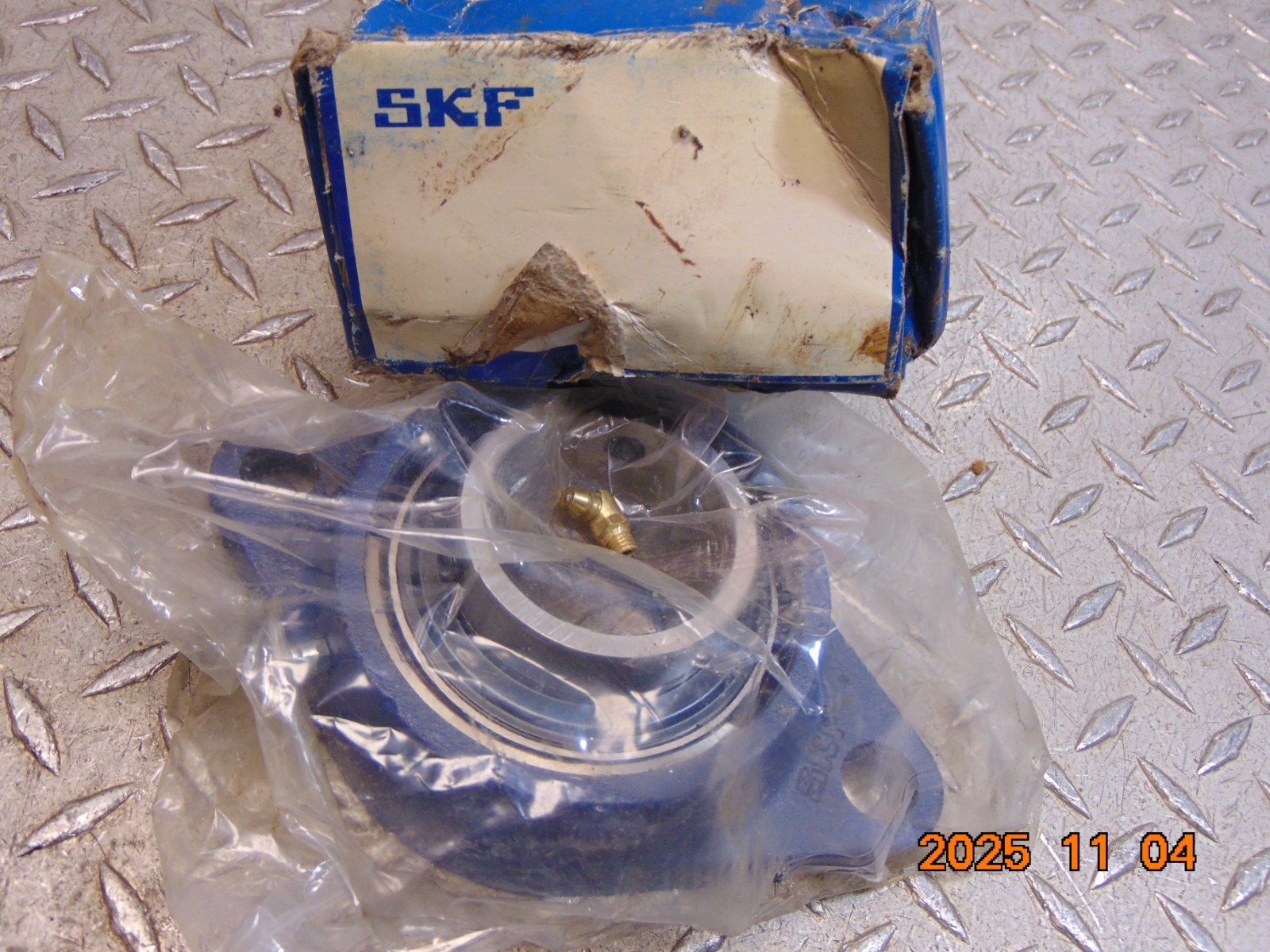 SKF YAR 210-2F INSERT BEARING with FYTB 510M 2-BOLT FLANGED HOUSING