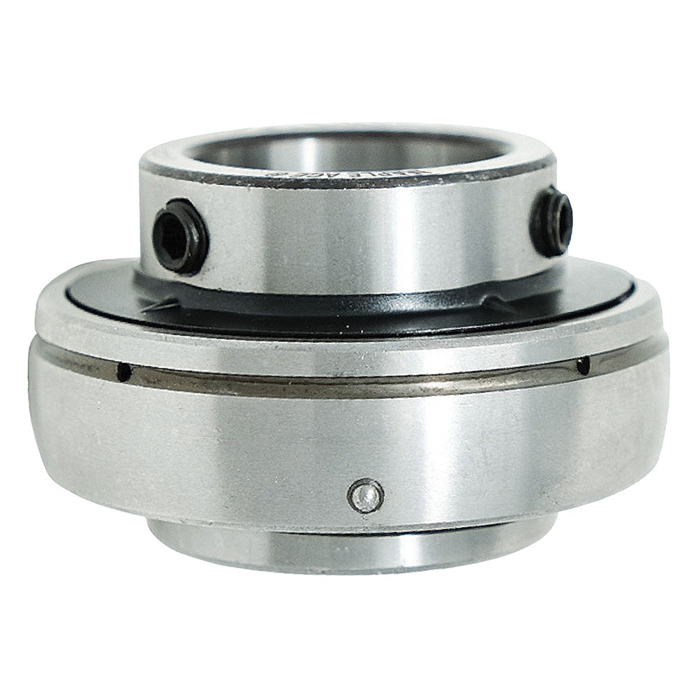 UC204-12 Insert Bearing 3/4″ Bore, Spherical OD, Set Screws, Lube Hole (Qty 1)