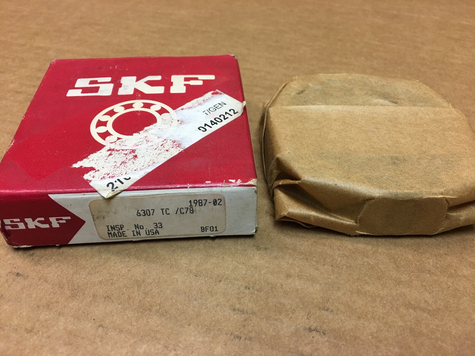 SKF 6307TCC78 Bearing Nylon Cage 35x80x21 mm 6307 TC C78 USA