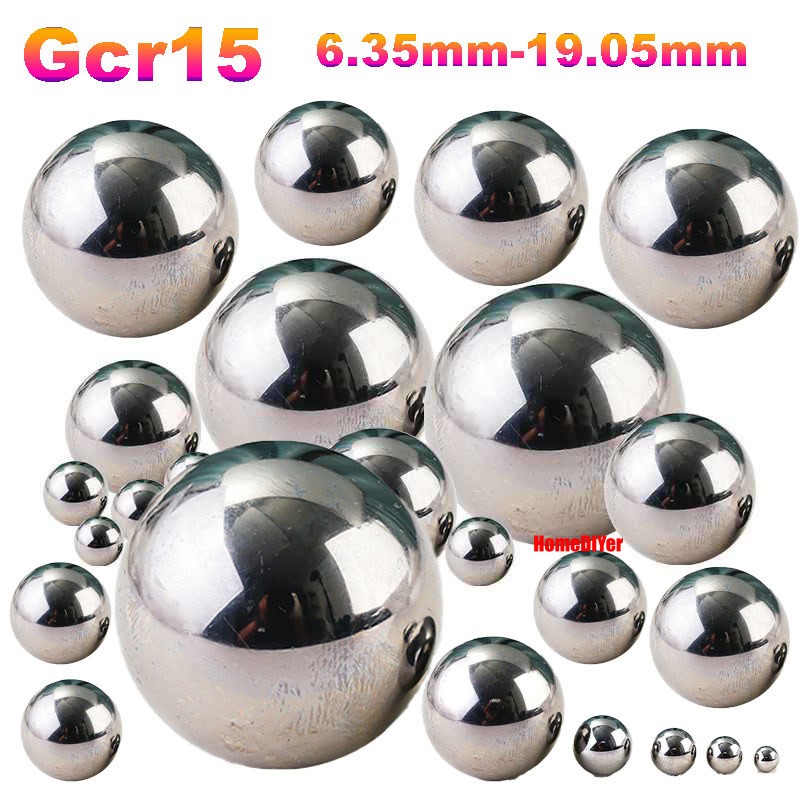 Loose Bearings Ball Gcr15 Steel Grade 10 Round Solid Metal Balls 6.35mm-19.05mm