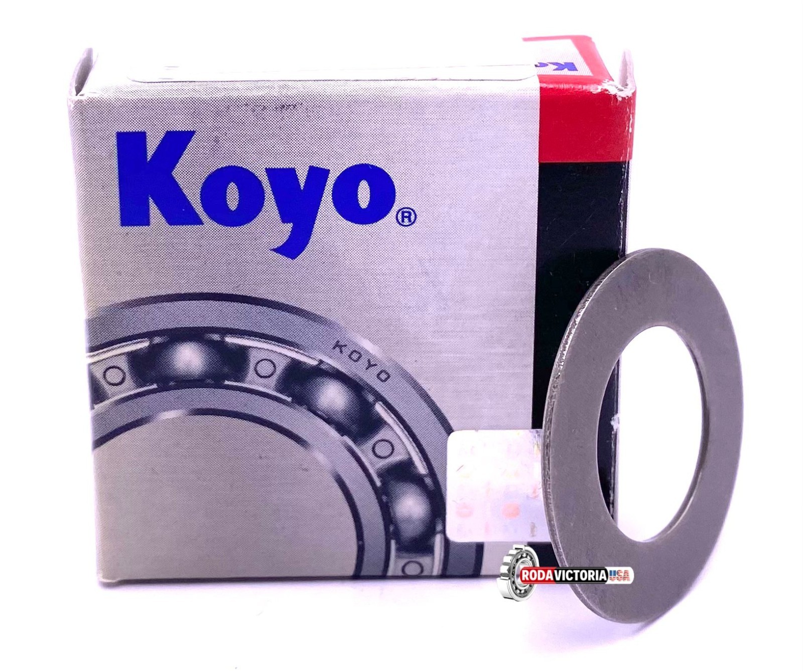 KOYO TRA1018 Thrust Roller Bearing Washer, TR Type, Open 5/8″ x 1 1/8″ x 1/32″
