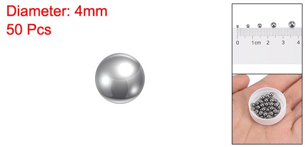 50pcs 4mm 440C Stainless Steel Bearing Balls G25 Precision