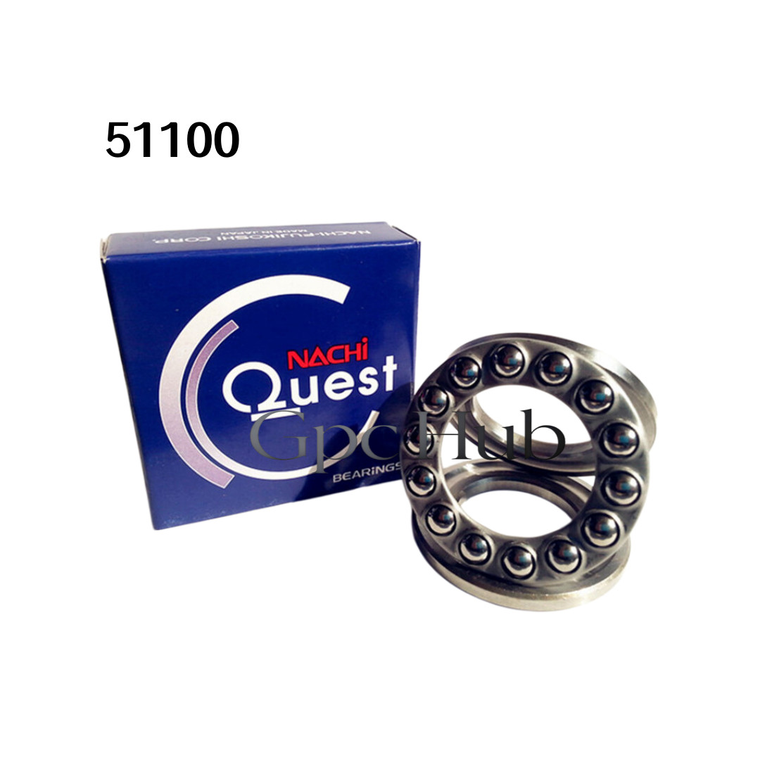 4PC Brand New NACHI 51100 Thrust Ball Bearings 10x24x9mm Fast shipment