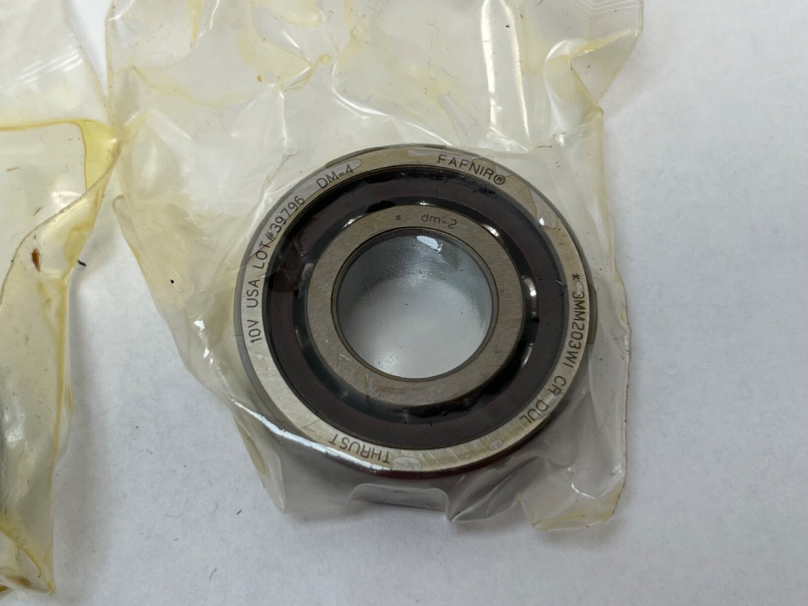 Fafnir 3MM203WI-DUL Bearing 7203-E 7203-A 3MM-203-WI-DUL 17x40x12 mm 2 Pcs