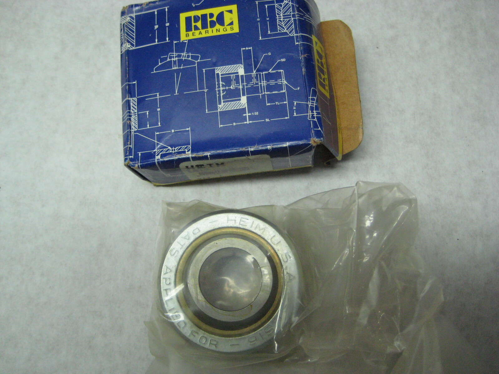 HEIM RBC BEARINGS SPHERICAL ROD END LS16 NIB *PZB*