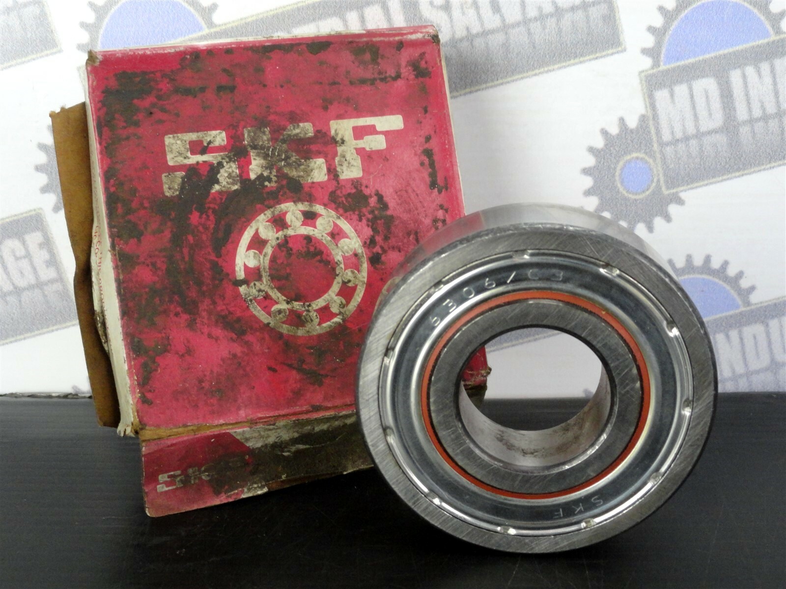SKF – 6306/C3 Deep Groove Ball Bearing, 30 x 72 x 19 mm (NEW in BOX)