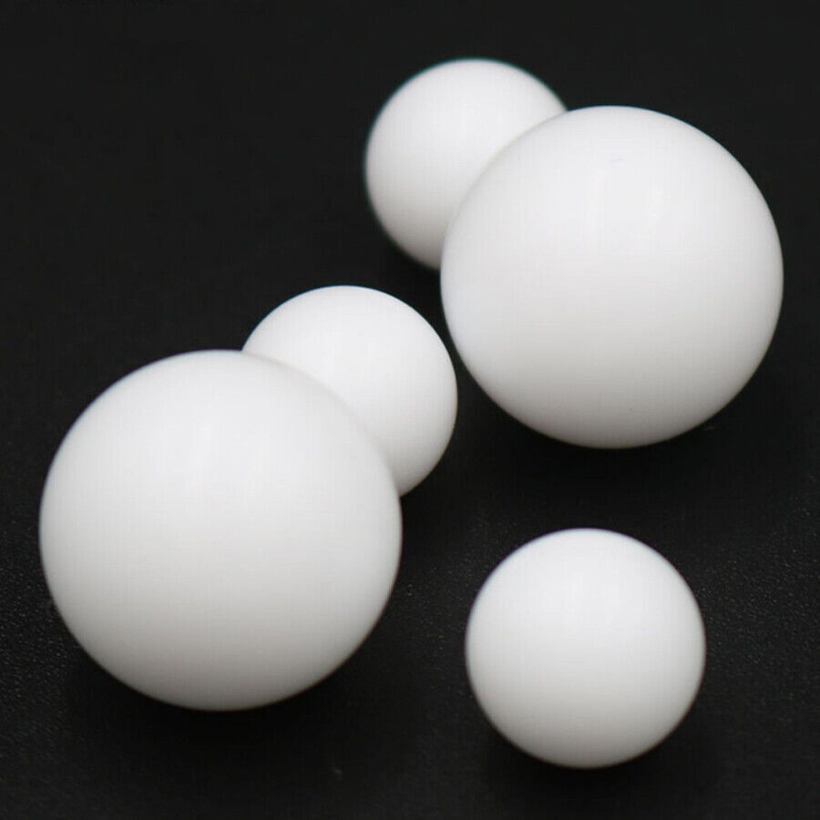 PTFE Spheres PTFE Ball Diaphragm Pumps Seal Balls Valve Balls White 3mm – 63 mm
