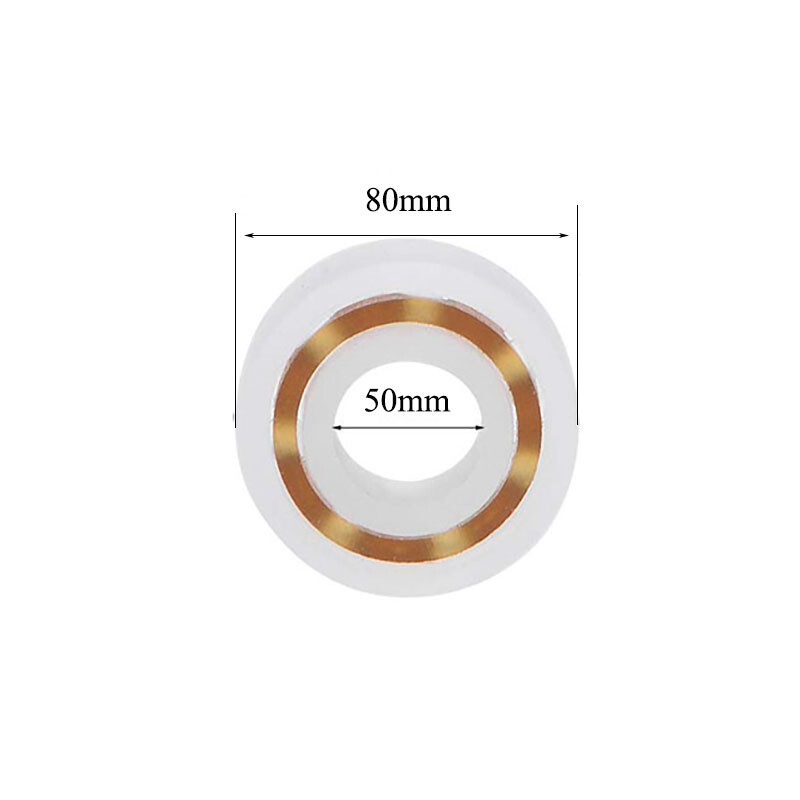 POM Plastic Bearing Glass Ball Bearing No Seal No Lubrication ID 10/5/12/17/45mm