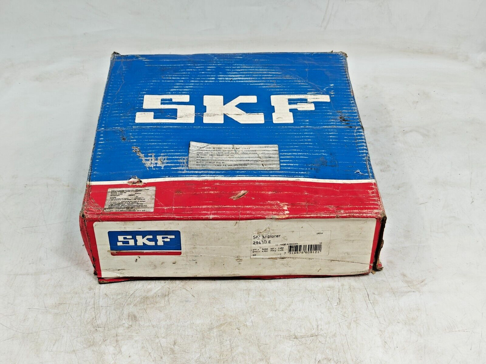 29430 E SKF New Spherical Roller Thrust Bearing 29430E SKF Sweden 150x300x90mm