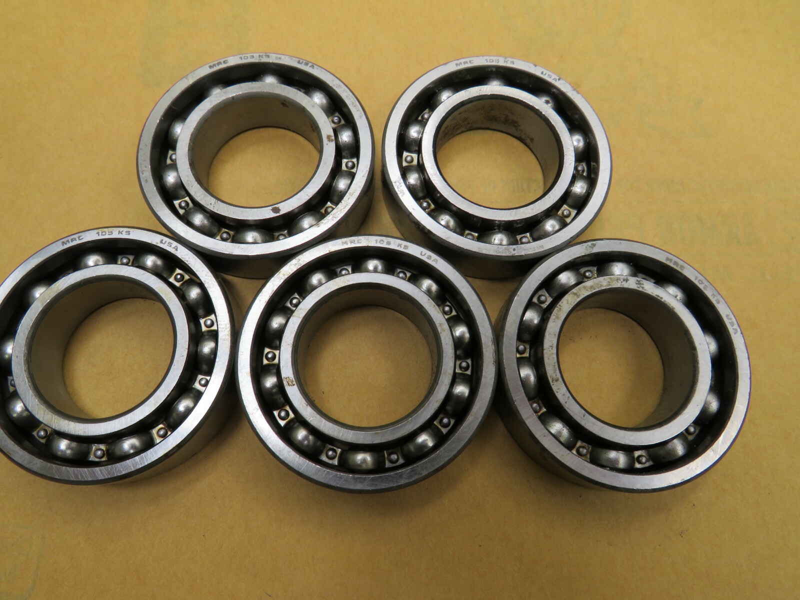 MRC 105KS Bearing Lot of 5!