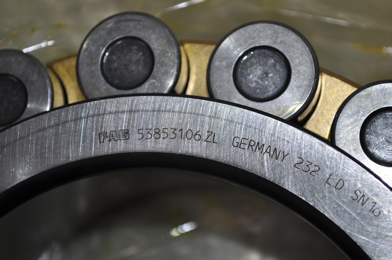 NEW FAG Replacement Main Bearing Set for BRUDERER BSTA-60 250mm OD / 140mm ID