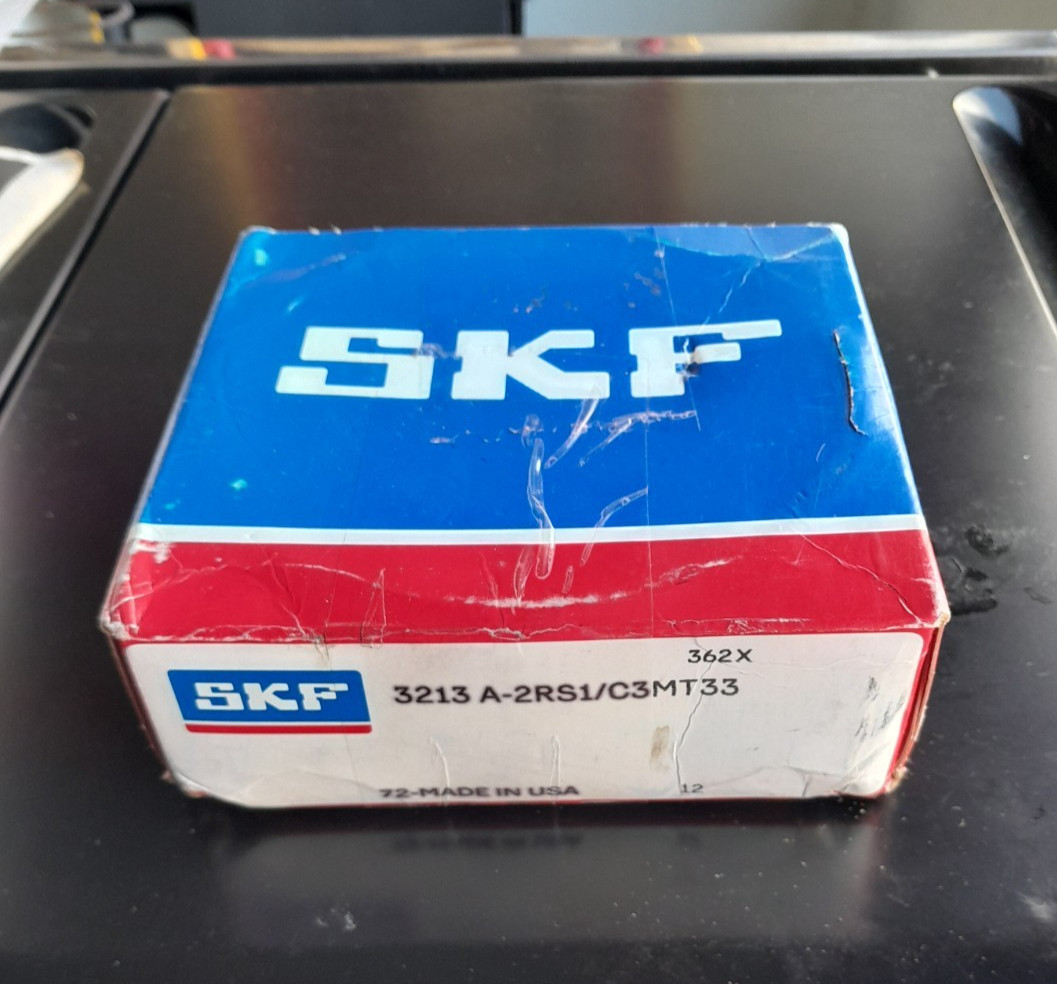 SKF 3213 2RS1 C3 MT33 Angular Contact Ball Bearing Double SEALs 65x120x38.1 mm