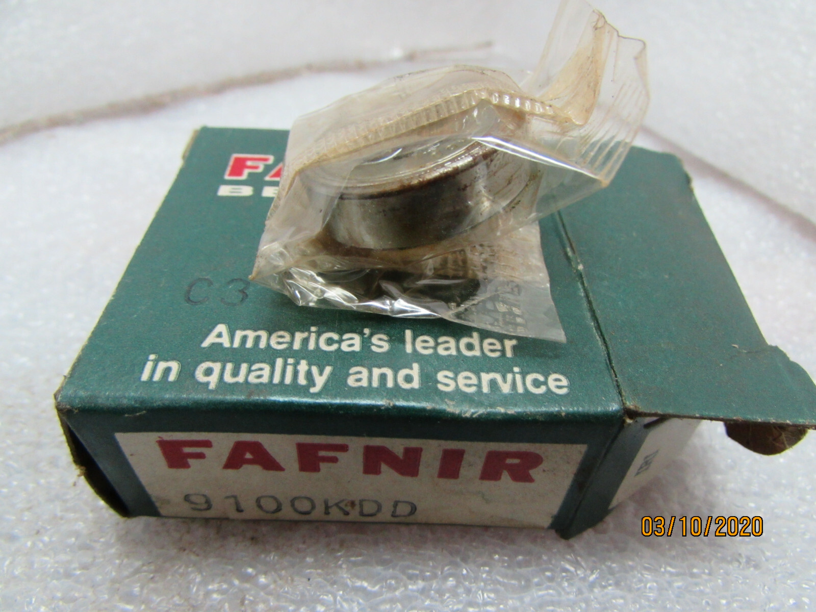 Fafnir 9100KDD Ball Bearing (GG5)