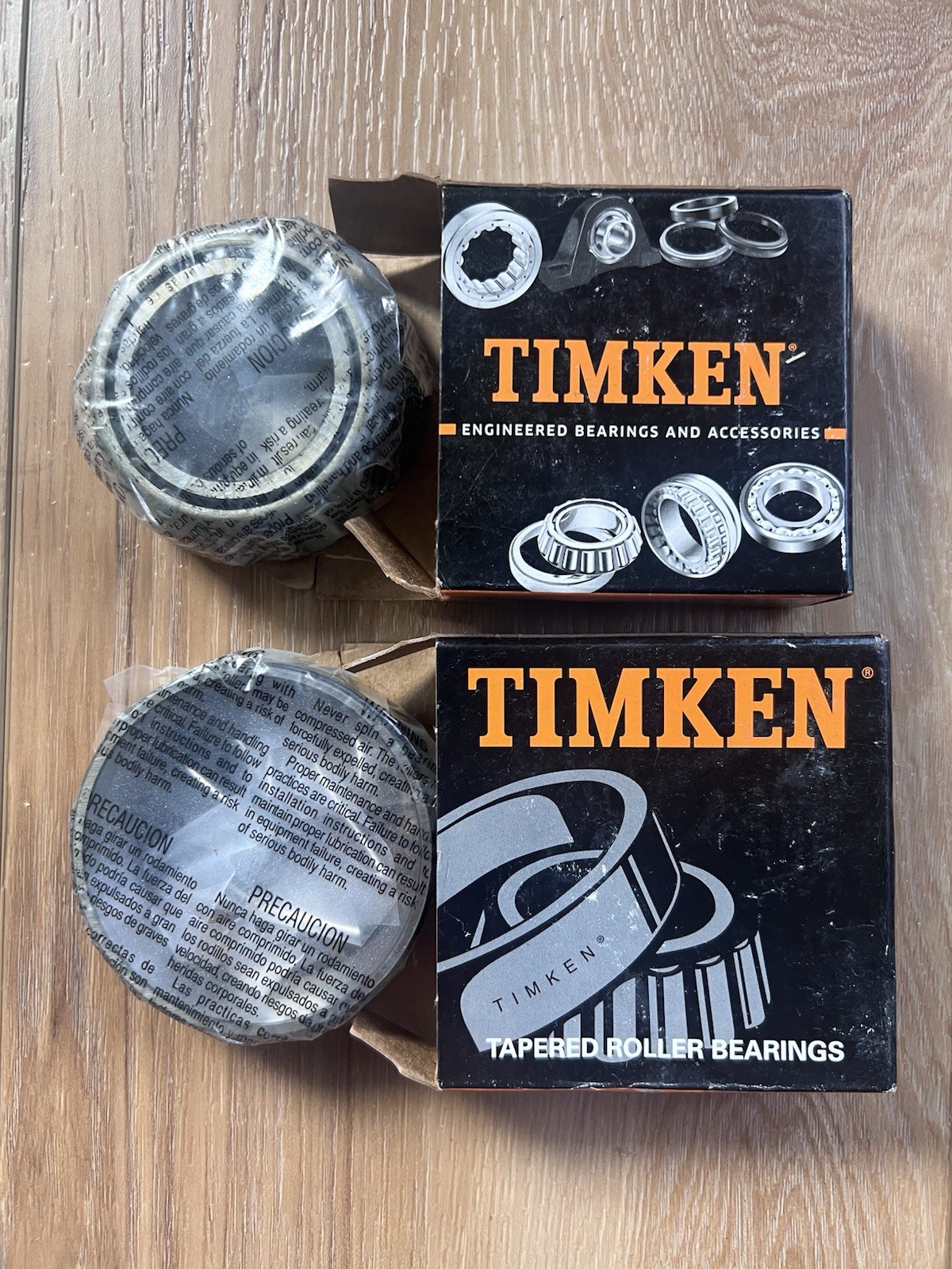 Timken SET45 Tapered Roller Bearing Set – Cone 25580-20024, Cup Race 25520-20082