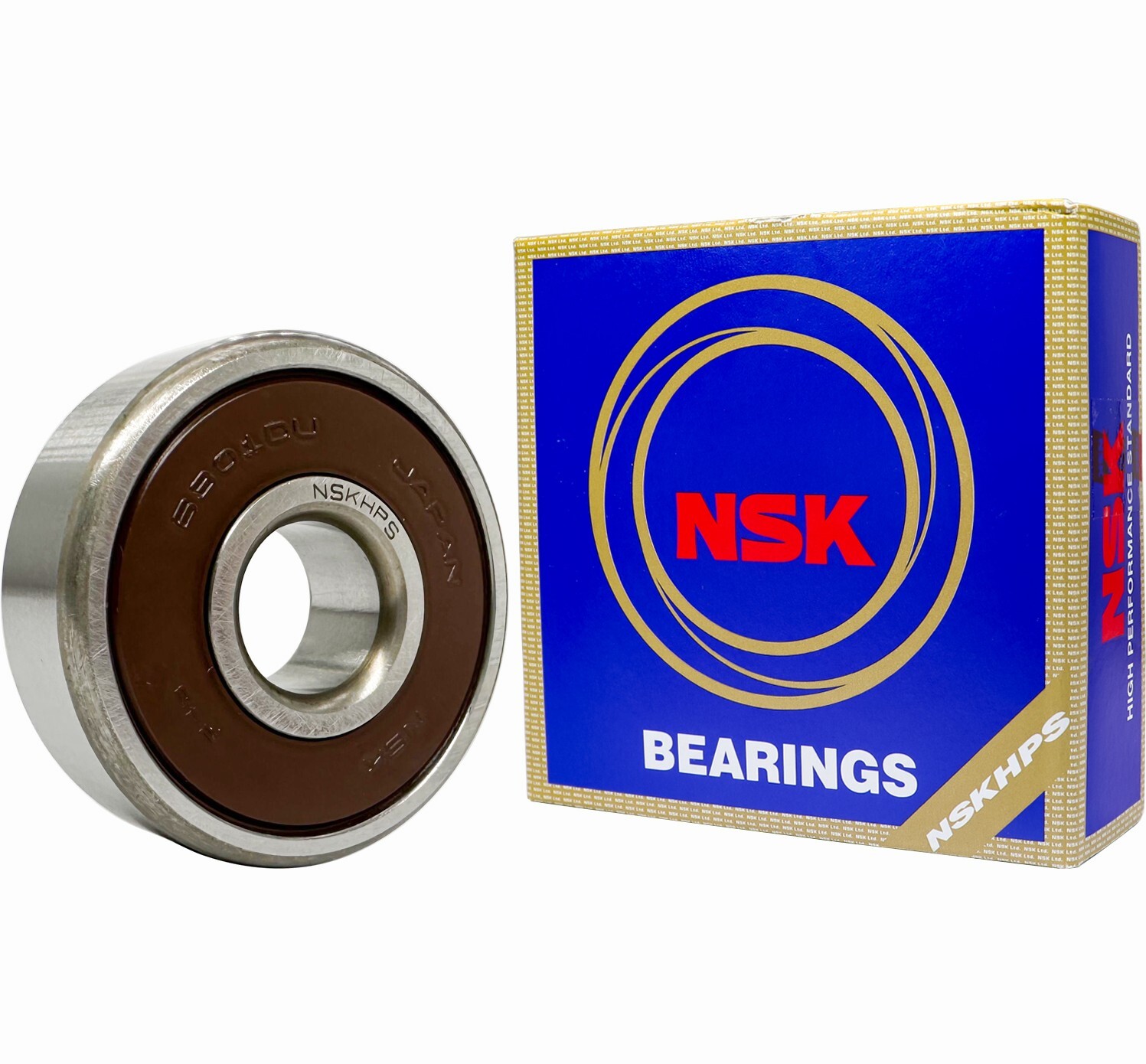 2PACK NSK 6301DDU 12X37X12MM Double Rubber Seal Ball Bearings MADE IN JAPAN