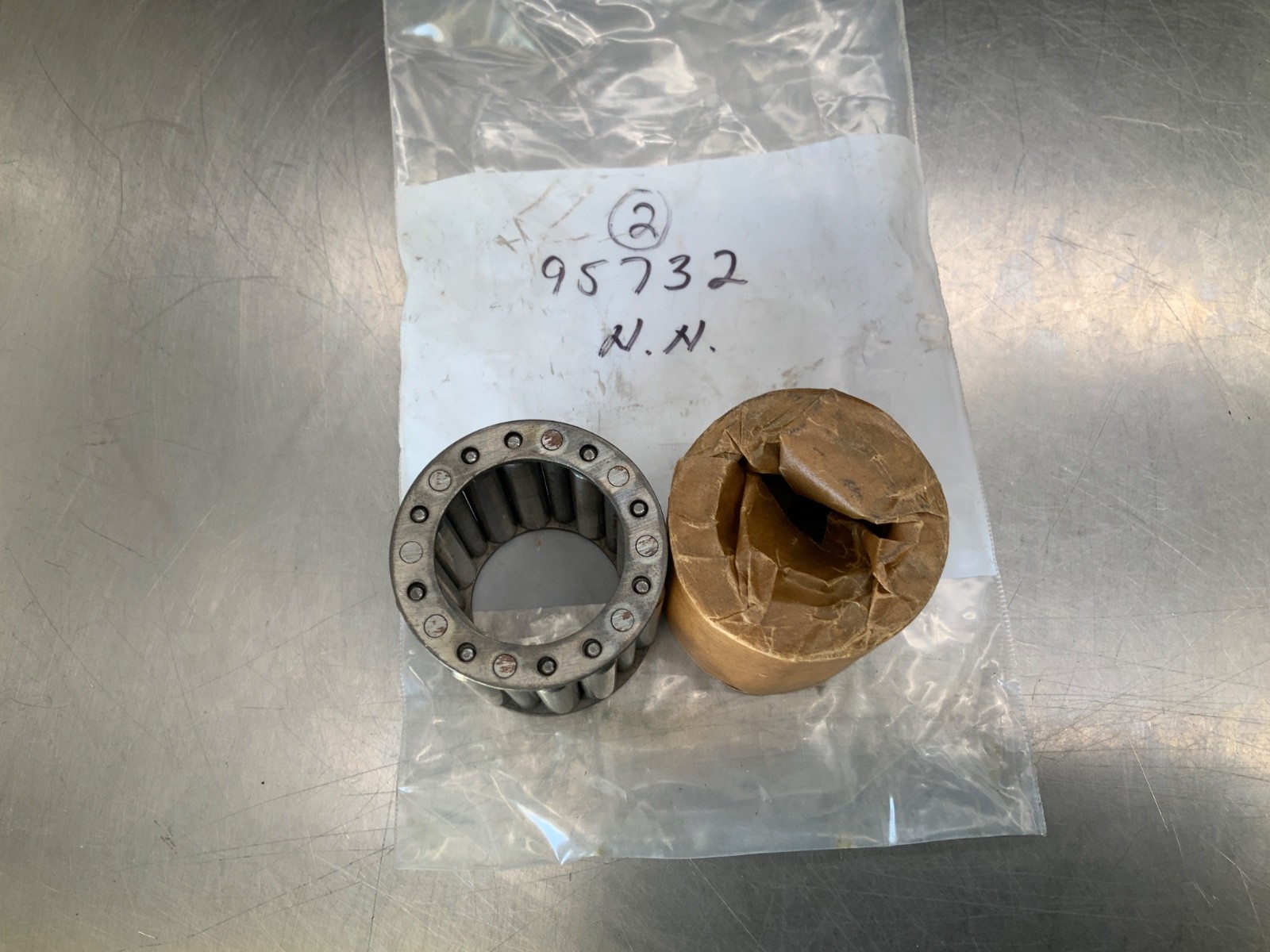 (2) NH 95732 Roller Bearing Assembly 1-1/4″ ID, 2″ Width
