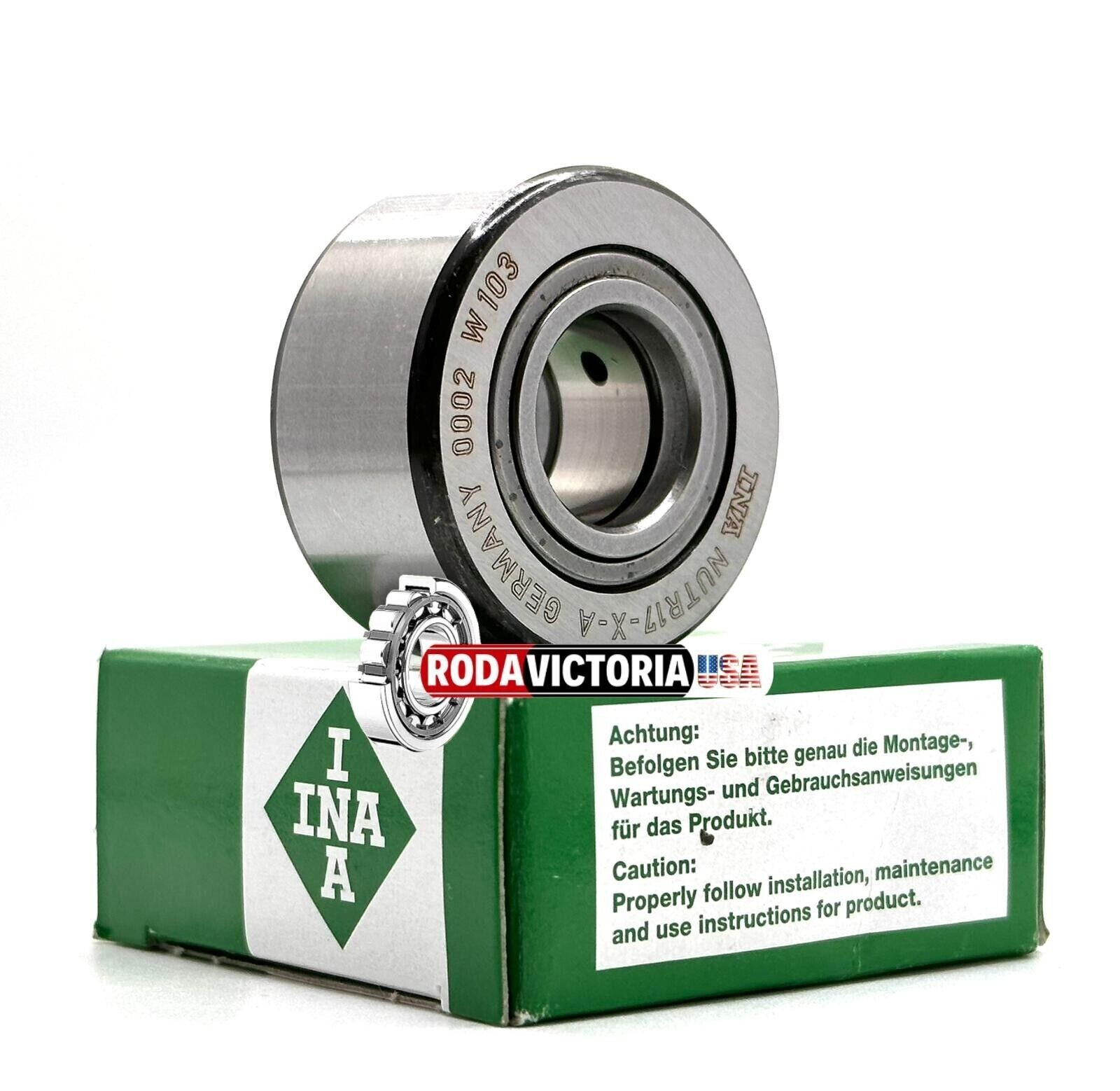 INA MADE IN GERMANY NUTR17 X-A Needle Roller Bearing 17x40x21mm