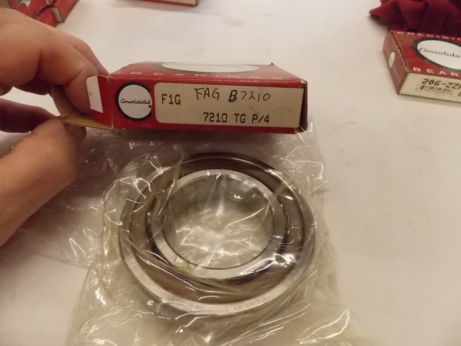 New Consolidated FAG B7210-TGP4 Precision Spindle Bearing 50mmx90mmx20mm P4