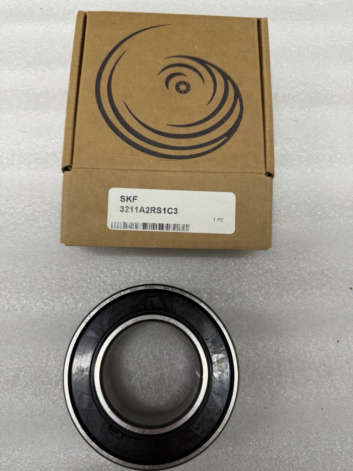 SKF 3211A2RS1C3 Double Row Ball Bearing Sealed C3 Clearance NEW