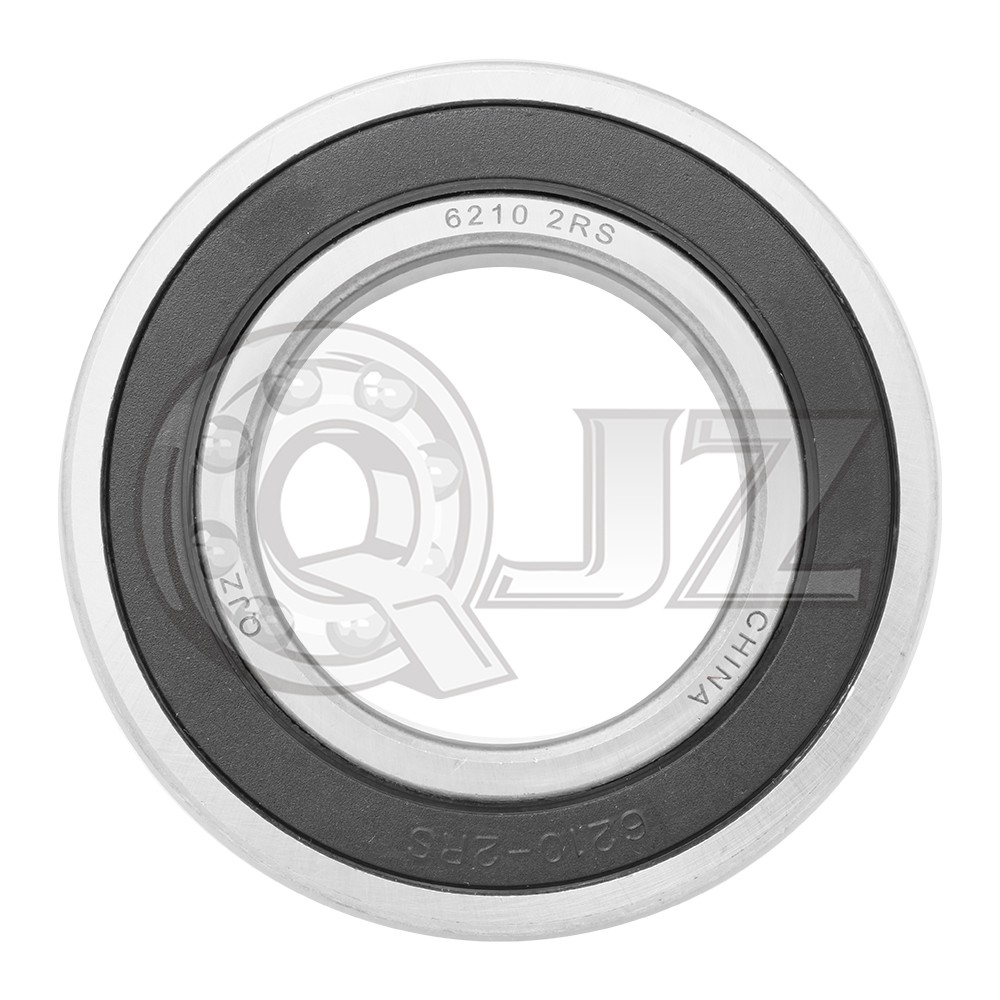 [Qty.8] 6210-2RS Radial/Deep Groove Ball Bearing [50 mm ID x 90 mm OD x 20 mm W]