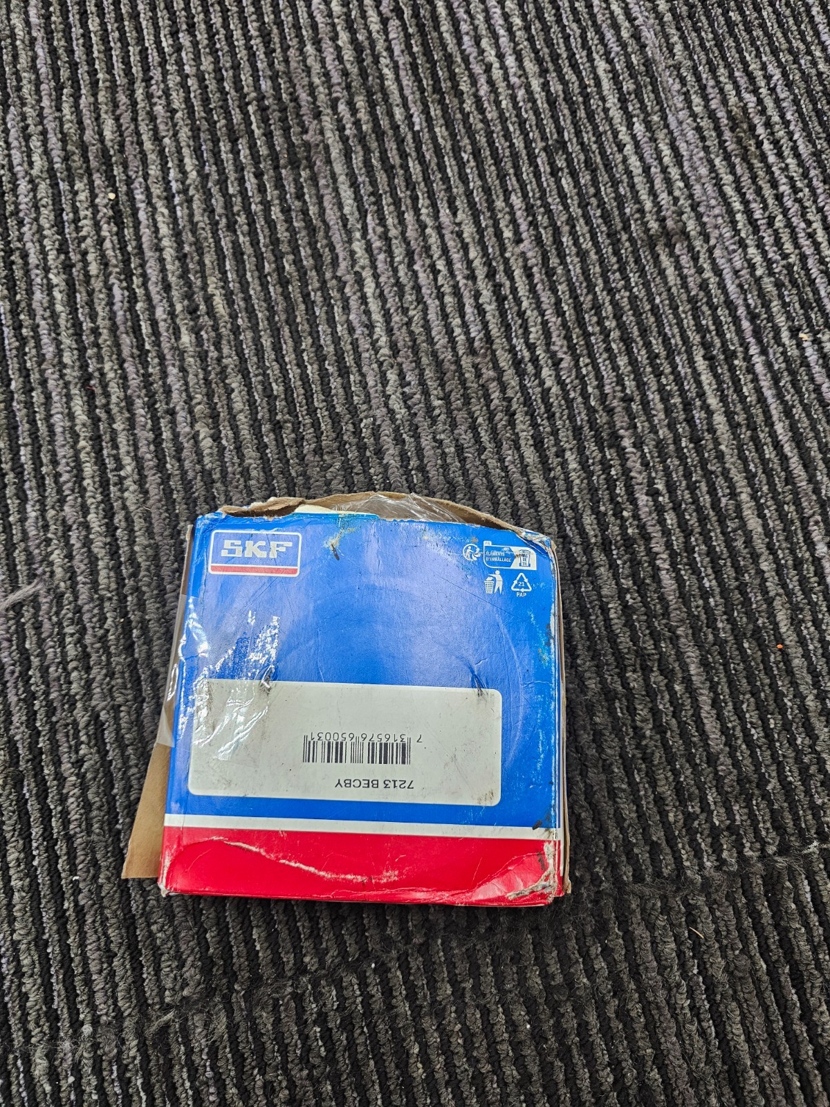 SKF 7213 BECBY Bearing Angular Contact Bearing, 65mm, O.D. 120mm Single Row