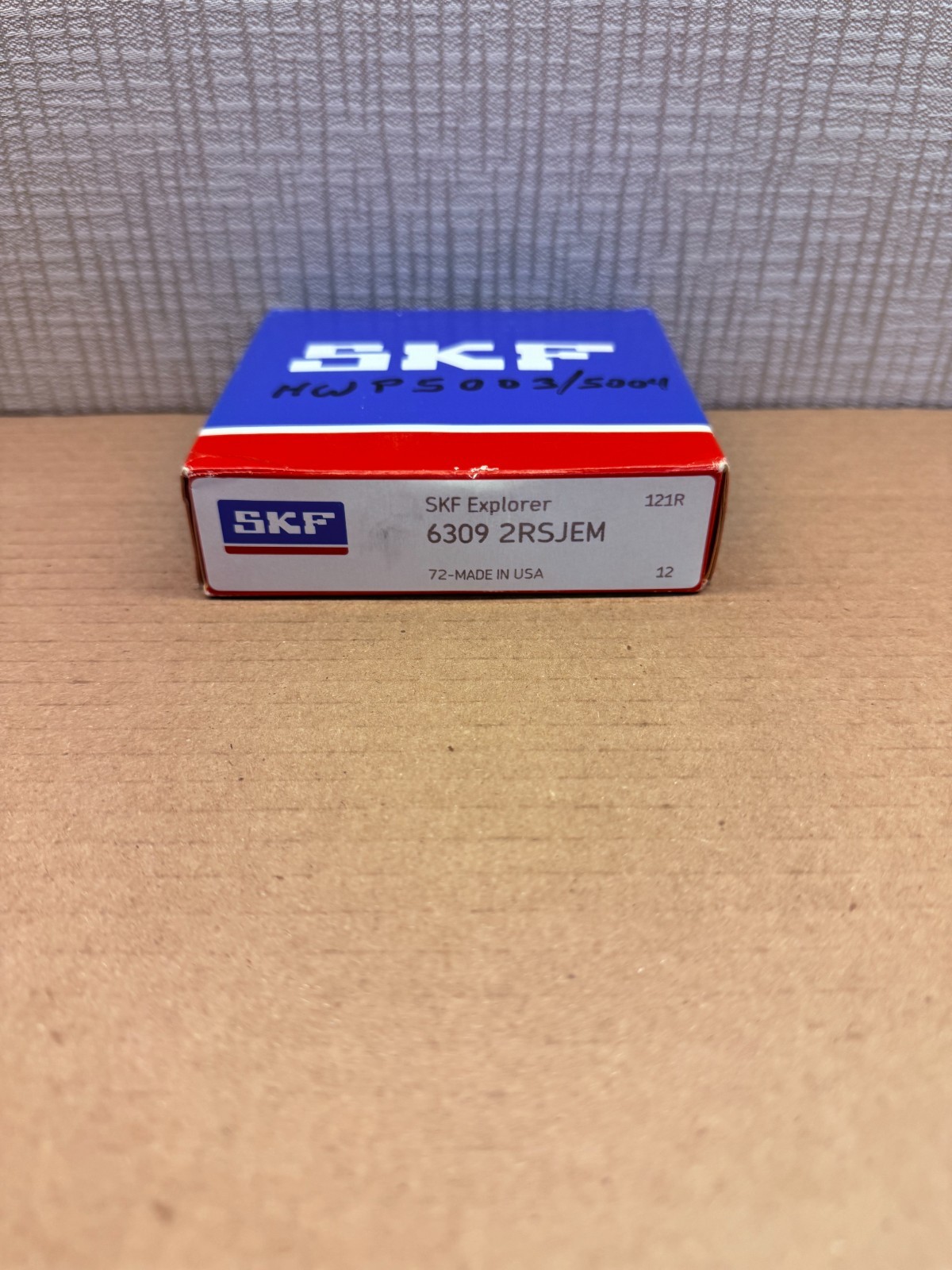 SKF Explorer 6309-2RSJEM Deep Groove Ball Bearing 45x100x25mm Double Sealed NEW