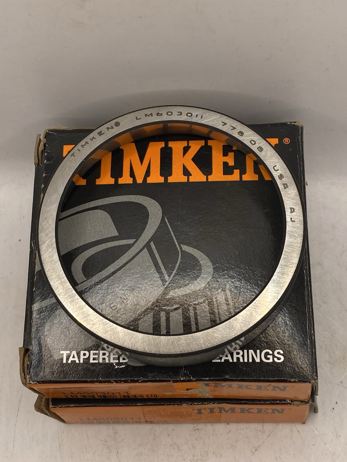 Lot Of 2 Timken LM603011 Tapered Roller Bearing Cup