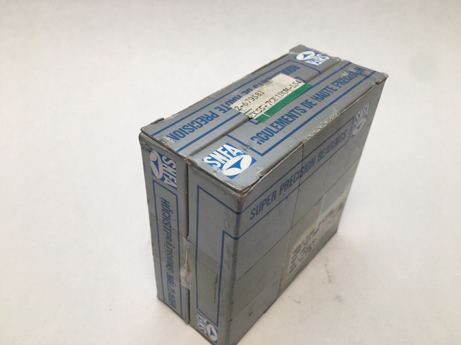 SNFA EX55-7CE1DUM Bearing 55x90x18 mm 7011-C EX-55-7-CE-1-DUM ABEC7 UK 2 Pcs