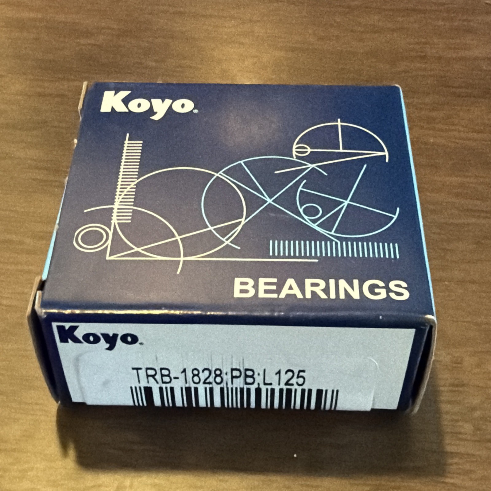 Lot of 5 Koyo TRB-1828; L125 Plain Thrust Bearing Washer