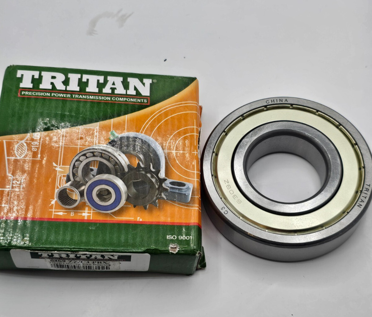 Tritan Radial Ball Bearing Ps, 6309ZZ 45Mm 6309 ZZ/C3 PRX