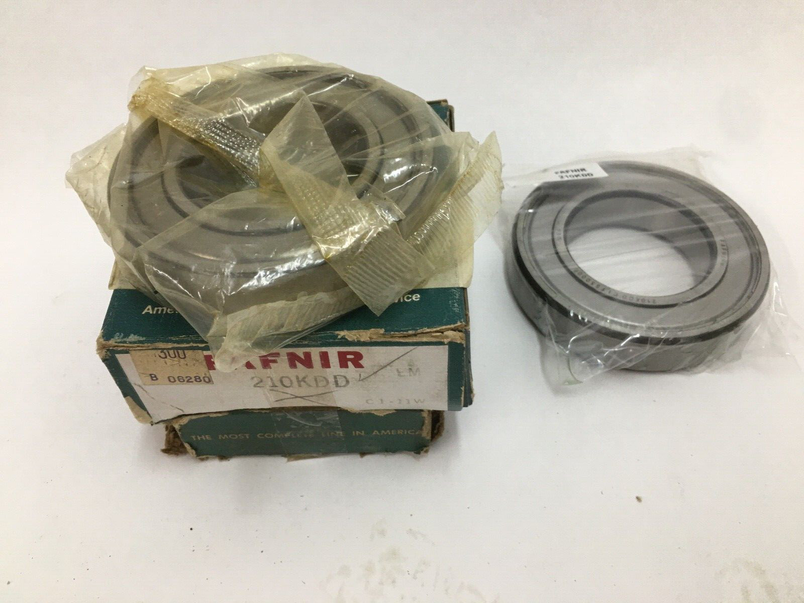 FAFNIR 210KDD Bearing Metal Seals 50x90x20mm 210 KDD 210K-DD 6210-ZZ USA 3 pcs
