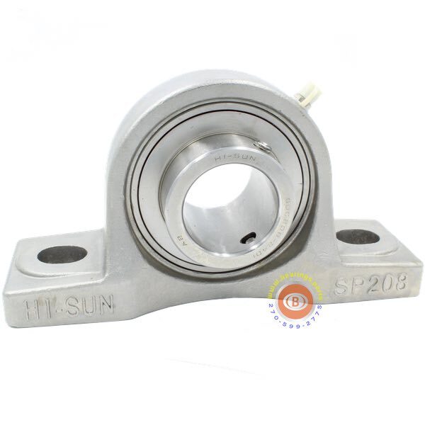 SUCSP208-24 1-1/2" Stainless Steel Pillow Block Bearing – Hi-Sun