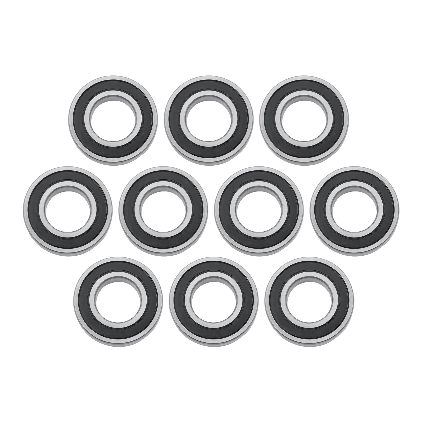 10 Pcs Premium 6208 2RS ABEC3 Rubber Sealed Deep Groove Ball Bearing 40x80x18mm