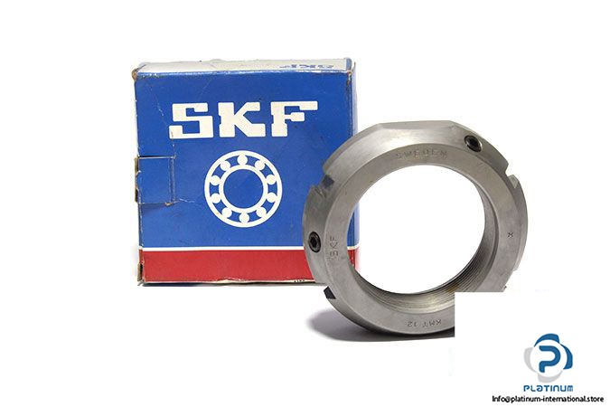 SKF KMT 12 PRECISION LOCK NUT_KMT12_60 mm_380000 N_M60x2_SKF_82 mm