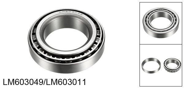 LM603049/LM603011 Tapered Roller Bearing Cone and Cup Set 1.78″ Bore 3.063″ O.D.