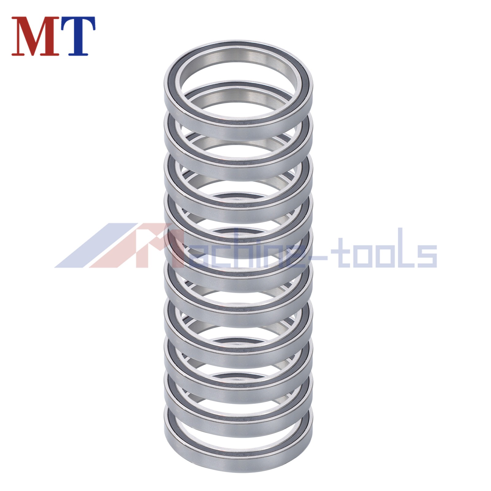 Industrial 6809-2RS Bearings 10pcs 45x58x7mm Double Sealed