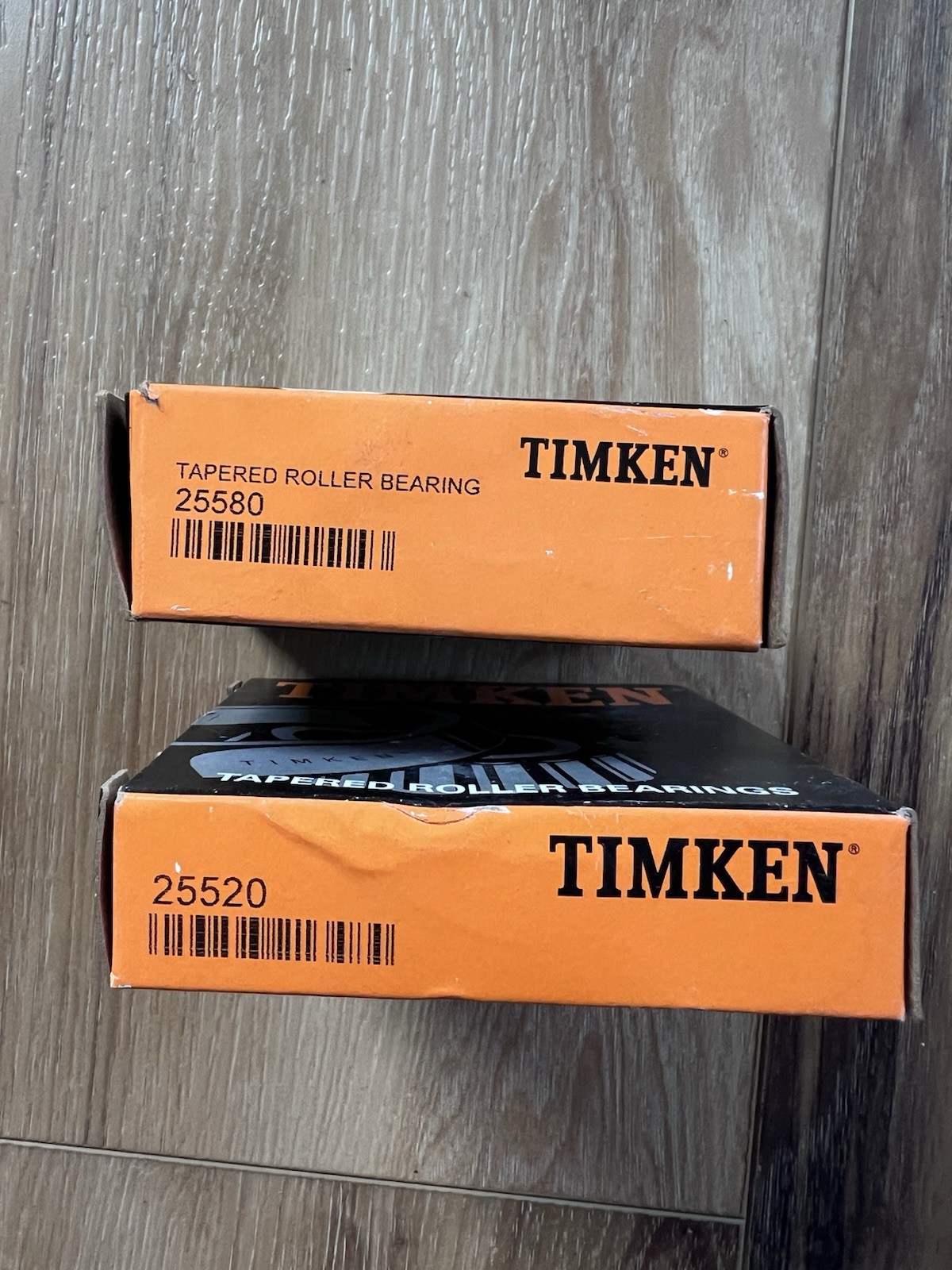 Timken SET45 Tapered Roller Bearing Set – Cone 25580-20024, Cup Race 25520-20082