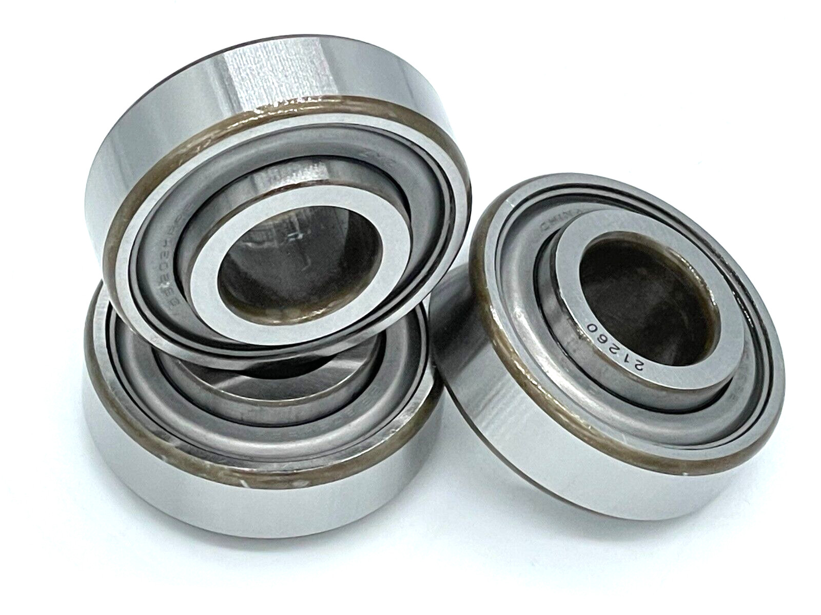 10 pcs BB203KRR2 Ag Ball Bearings with GOTHIC ARCH OEM Quality