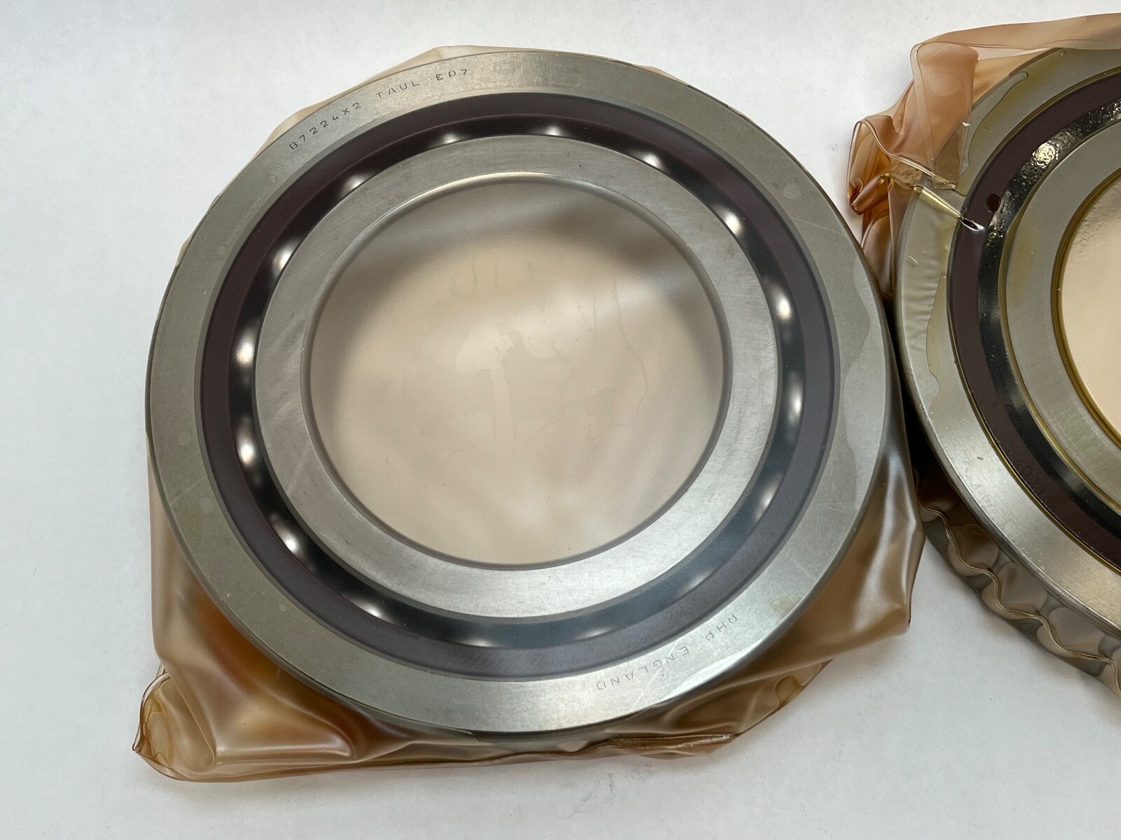 RHP 7224CTDULP4 Bearing 120x215x40 mm 7224-C B-7224-X2-TA-DUL-EP7 England 2 pcs