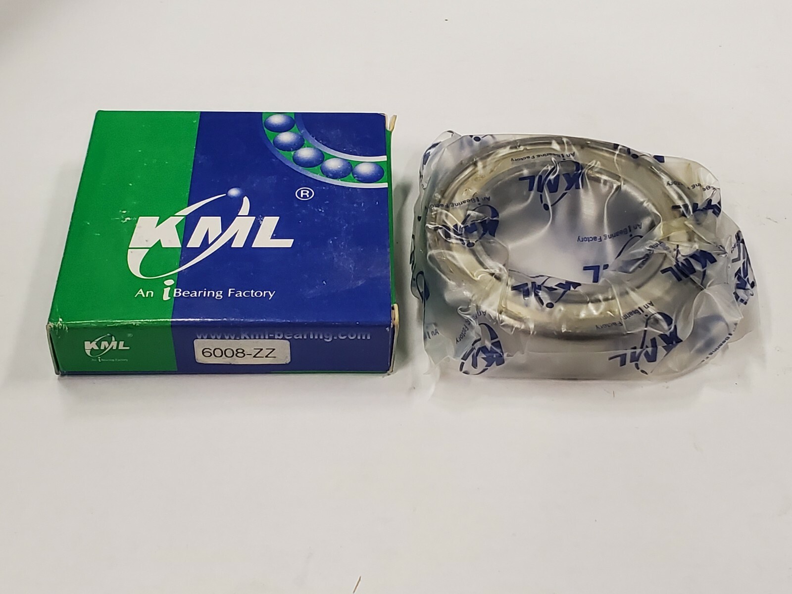 KML 6008-ZZ 40mm X 68mm X 15mm Deep Groove Ball Bearing [Lot of 8]