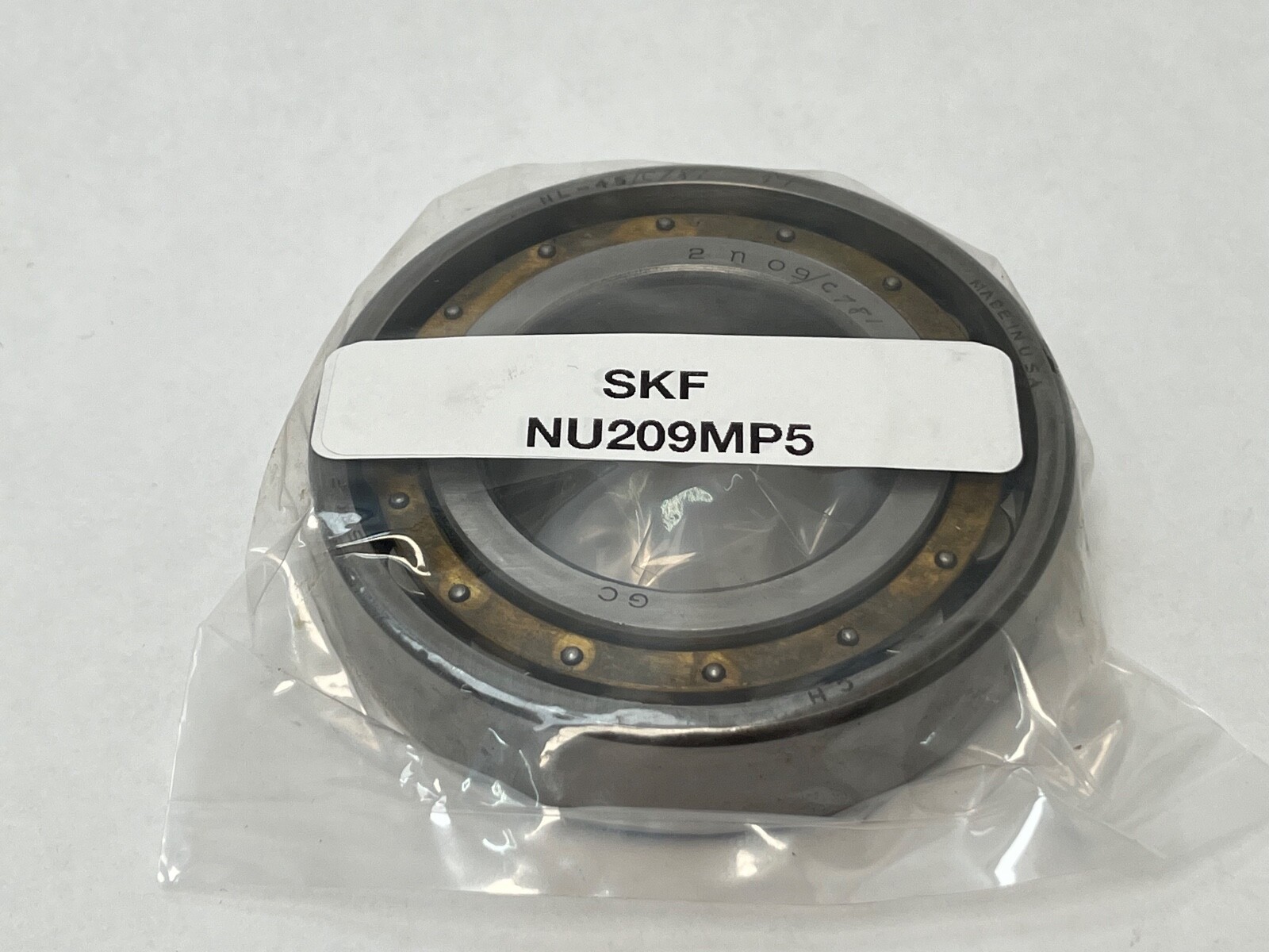 SKF N-209-M/P5 Bearing 45x85x19 mm N209 N-209-M-P5 C781 USA
